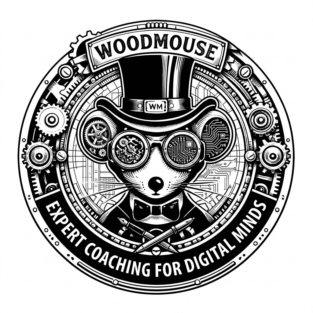 Wood Mouse brand mark